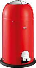 Prügikast Wesco KickMaster, 12 L, punane