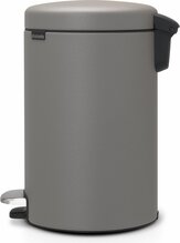 Prügikast Brabantia NewIcon, 12 L, mineral concrete grey