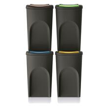 Prügikast Prosperplast Keden Sortibox 35L, must