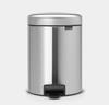 Prügikast Brabantia NewIcon, 5 L, hõbe/hall