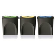 Prügikast Prosperplast Keden Sorti Box, 25 L, must
