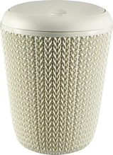 Prügikast Curver Knit, 7 L, valge