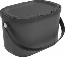 Prügikast Rotho Albula, 3.2 L, antratsiit, 14.7 x 17.2 cm