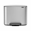 Prügikast Brabantia Bo, 36 L, hõbedane