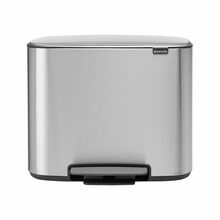Prügikast Brabantia Bo, 36 L, hõbedane