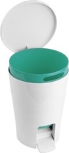 Prügikast Tatay Diabolo, 5 L, valge/roheline