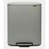 Prügikast Brabantia Bo, 60 L, helehall