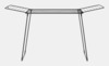 Kuivatusrest Brabantia HangOn Too, 198,3 cm, must