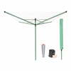 Aia pesukuivatusrest Brabantia Lift-O-Matic, 50 m, roheline