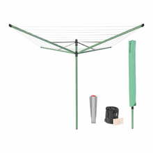 Aia pesukuivatusrest Brabantia Lift-O-Matic, 50 m, roheline