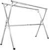 Kuivatusrest Songmics, 66 x (133-200) x 130 cm, hõbedane