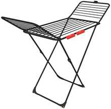 Pesukuivatusrest Vileda Extra Ultimate, must, 173x56x116 cm