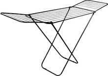 Kuivatusrest Jotta Petra Plus, 182x50x97 cm, must