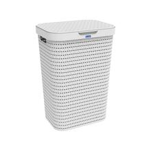 Pesukast Rotho Country, 42 x 32 x 55 cm, 55 L, valge
