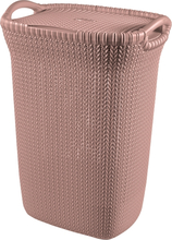 Pesukast Curver Knit, 45,2 x 34,1 x 57 cm, 57 L, roosa