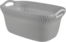 Pesukorv Curver Knit, 59,5 x 38,5 x 27 cm, 40 L, helehall