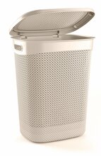 Pesukast Ucsan Plastik Drop, 45 x 37 x 57 cm, 52 L, beež/pruun