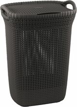 Pesukorv Curver Knit, 45 x 34 x 61 cm, 57 L, pruun