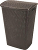 Pesukorv Curver My Style, 60 x 43 x 33 cm, 55 L, tumepruun