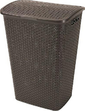 Pesukorv Curver My Style, 60 x 43 x 33 cm, 55 L, tumepruun
