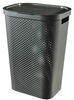 Pesukorv Curver Infinity Recycled, 44 x 35 x 60 cm, 60 L, tumehall