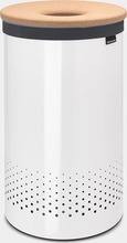 Pesukorv Brabantia, 60 L, valge/pruun
