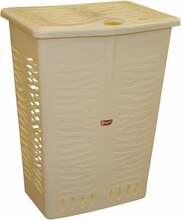 Pesukorv Branq Zebra, 42 L, 30 x 39.5 cm, vanilje