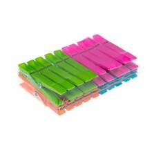 Pesulõksude komplekt York Standart, 20 tk, 12 x 7 cm, plastmass