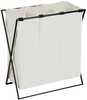 Pesukorv Wenko Trio, 145 L, 69 x 76 cm, kreem/must