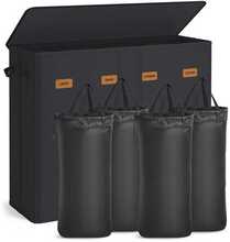 Pesukorv Kodustaar RLH013B01, 84 x 33 x 75 cm, must