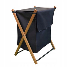Pesukorv Sepio Aurora, 39 L, 4 x 45 cm, must