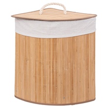 Pesukorv Bamboo nurgaga, 48 L