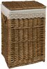 Pesukorv Home4you MAX-1, 44 x 39 x 59 cm, pruun
