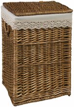 Pesukorv Home4you MAX-1, 44 x 39 x 59 cm, pruun