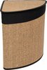 Pesukorv 5five Simply Smart Luxe, 48 L, 49.5 x 37 cm, pruun/must