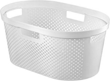 Pesukorv Curver Infinity, 40 L, 59 x 39 cm, valge