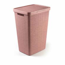 Pesukast Curver Jute, 58 l, 34 x 43 cm, roosa