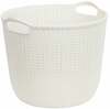 Pesukorv Curver 226388, 30 L, 40 x 39 cm, valge