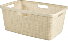 Pesukorv Curver Jute, 46 L, 26 x 59 cm, beež