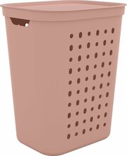 Pesukorv Rotho Jona, 55 L, roosa