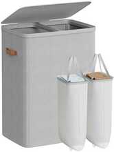 Pesukorv Songmics LCB813B01, 170 L, 56 x 40 x 75 cm, hall kastan