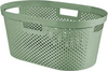 Pesukorv Curver Infinity Hamper, 40 L, 27 x 59 cm, roheline