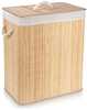 Pesukorv Vilde bambus, 90 L, 50 x 30.5 x 60.5 cm, beež