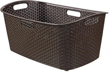 Pesukorv Curver My Style, 47 L, 60 x 39 x 28 cm, tumepruun