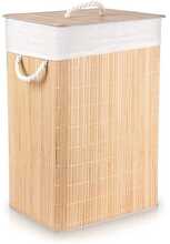 Pesukorv Orion Vilde, bambus, 70 L, beež, 40 x 30 x 60 cm