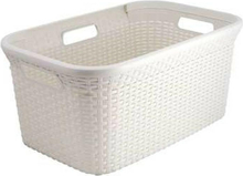 Pesukorv Curver Style 187492, 59.2 x 38 cm, 45 L, valge