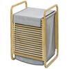 Pesukorv Wenko, 43 L, 40 x 60 x 35 cm, bambus