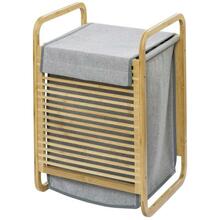Pesukorv Wenko, 43 L, 40 x 60 x 35 cm, bambus