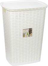 Pesukorv Jotta Felix, 54 L, 45 x 34 cm, valge