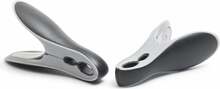 Pesulõksud Brabantia Smart Clothes Pegs, 8 tk, must-hall